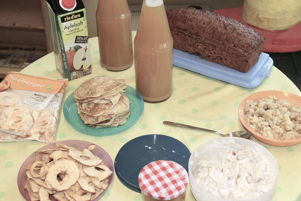 Erzeugnisse aus Apfel
